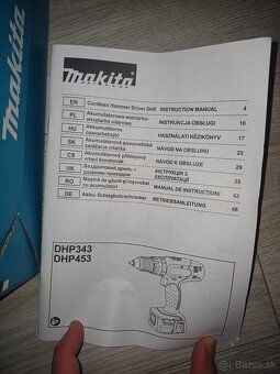 Vŕtačka Makita DHP453Z - 5