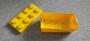 Predám Boxy Na lego v tvare Legovej Kocky - 5