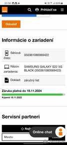 Samsung Galaxy s22 128gb čierny v záruke - 5