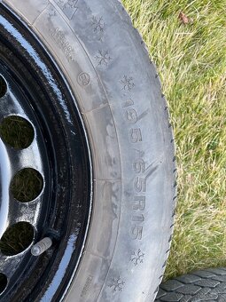 195/65 R15 plechove disky + zimne gumy - 5