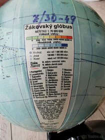 Školský glóbus z roku 1971 - 5