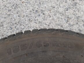 Zimné pneumatiky MICHELIN ALPIN 185/65 R15 88T na diskoch - 5