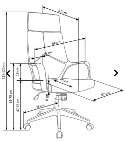 Kancelárske kreslo - 5