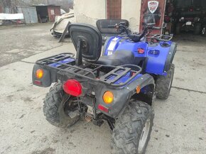 Hisun 500 v celku bez motora - 5