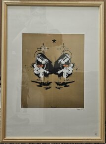 Banksy Litografia limit.edicie 150ks - 5