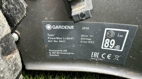 Predam GARDENA akumulátorovu kosacku Powermax Li-40/41 - 5