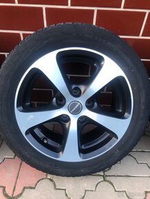 Disky BORBET 5x120 + zimné pneumatiky 205/55 R16 - 5