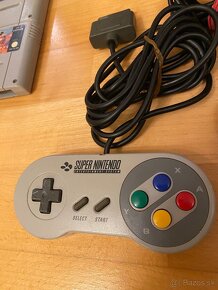 Nintendo SNES zbierka + 16hier + príslušenstvo - 5