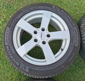 Pneumatiky Michelin Primacy4, 205/55 R16 +disky 5x112 Dezent - 5