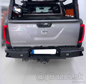 Zadný pevnostný náraznik Nissan Navara D40, D23 /NP300/ - 5