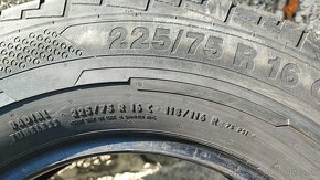 Predám letné pneumatiky Continental 225/75 R16C - 5