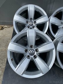 ✅ R17 ®️ Originál VW 5x112 ET18 ✅ A5 Q5 Tiguan atd - 5