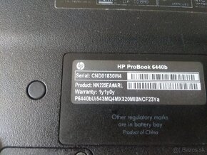 predám základnú dosku z notebooku Hp probook 6440b - 5