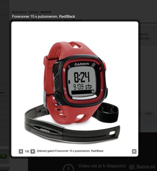 Garmin Forerunner 15 + pulzomer - 5