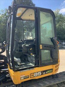 Minibagr JCB 85Z-1, rok výroby 2019, 3796 mth, nové pásy - 5