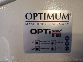 Pásová píla na kov OPTIsaw S 131 GH +  S 181 - 5