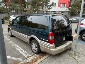 2001 Chevrolet Transsport zelený + 2002 čierny na diely - 5