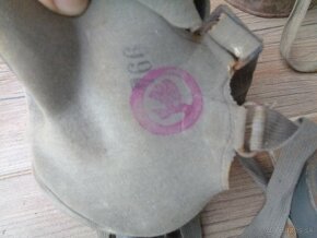 plynovu masku , znacenu, z protileteckej ochrany firmy SKODA - 5