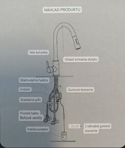 Predám kuchynsku bateriu LUX - 5