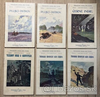 25x Jules Verne, B. Kočí, tzv. Stľpčekové vydanie - 5