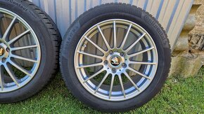 Zimná alu sada Škoda Octavia 4, 5x112 R17 + pneu 205/55 R17 - 5