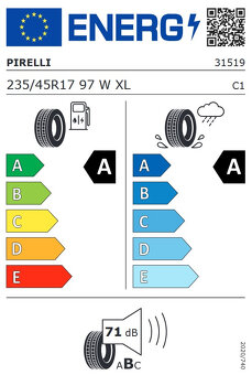 Letné Pirelli Cinturato P7 Blue 235/45 R17 97W - 5