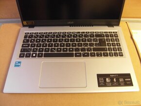 Notebook Acer Aspire 3,  8/256 GB - CELKOM NOVÝ  - 5