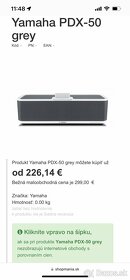 Yamaha PDX-50 grey dokovacia stanica+ ipod 4gb - 5