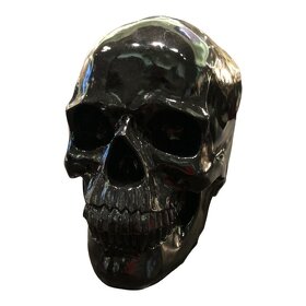 Skull-Black - Polystone - 5