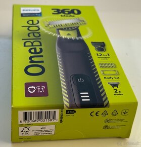 Holiaci strojček na tvár a telo OneBlade 360 12v1 QP6507/23 - 5