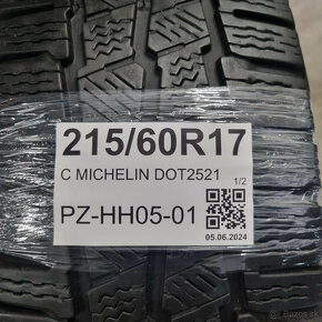 Zimné pneumatiky 215/60 R17C MICHELIN DOT2521 - 5