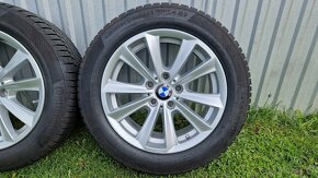 Zimná sada originál BMW F10, F11 5x120 R17 + pneu 225/55 R17 - 5