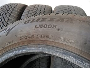 205/55 r16 zimné pneumatiky Bridgestone - 5