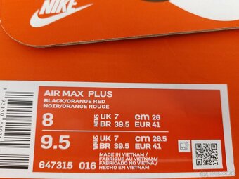 Nike Air MAX Plus, EU 41 - nové - 5