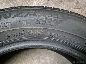 215/60 r17 letné 4 ks BRIDGESTONE - nejazdené - 5