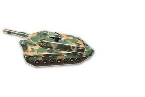 Vojenský tank Leopard 3D Puzzle - 51 dielikov - 5