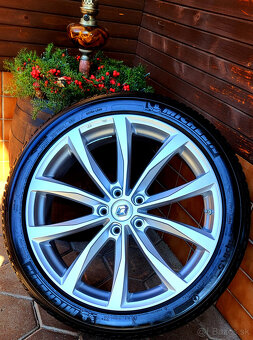 alu R20 5x114.3 Renault Grand Scenic, zimné pneu Michelin - 5