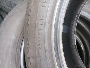 Predám jazdené pneu 225/60 R17 RUNFLAT - 5