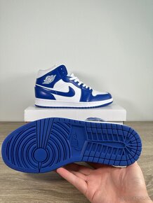 Jordan 1 mid Kentucky blue - 5