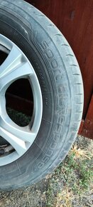 Disky R15 nissan tiida (note) + pneu Dunlop 195/65 R15 - 5