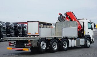 9060 - Volvo FMX 540 - 8x4 - Valník + HR-FASSI F295 – EURO 6 - 5