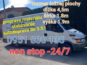 Doprava 3.5 t-stavby , realizácie na kľúč, zimná údržba - 5