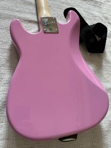 P: Squier Fender Mini Strat - PINK - 5