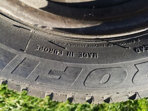 Zimné pneumatiky 185/65 R14 4 ks s diskami. - 5