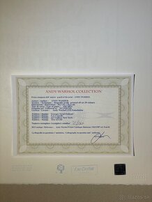 Andy Warhol "Campbells" Limitovaná edícia_Certifikát - 5