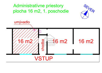 ✅ Miestnosť s plochou 16 m2 na prenájom, centrum mesta. - 5