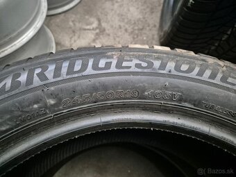 245/50 r19 zimné 2 ks BRIDGESTONE RUNFLAT dezén 6,8 mm - 5