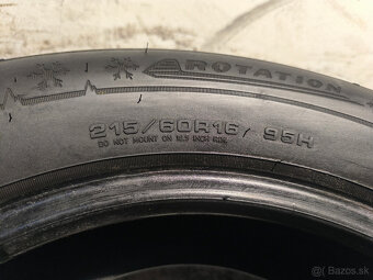 215/60 R16 Zimné pneumatiky Dunlop Winter Sport 2 kusy - 5