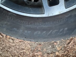 Letne pneu na elektronoch 175/70 R14 - 5