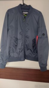 Jack & Jones bomber, C-A bomber, XL veľkosť, modré - 5